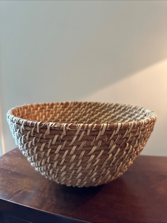 Other - Wicker basket • bowl